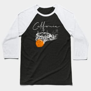 California Basketball B-Ball Golden State Dunk gift Funny Baseball T-Shirt